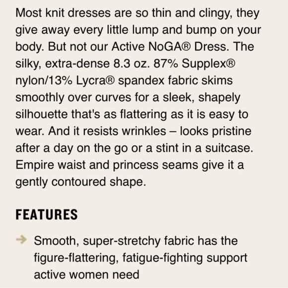 DULUTH Trading Co NoGA Active Classic Short Sleeve Dress Small UPF Supplex Blend - Picture 8 of 9